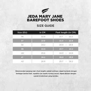 Barefoot Shoes Jeda Mary Jane Classic - Pyopp Fledge Barefoot