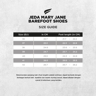 Barefoot Shoes Jeda Mary Jane Classic - Pyopp Fledge Barefoot