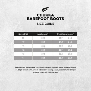 Chukka Barefoot Boots - Daily Formals - Pyopp Fledge Barefoot