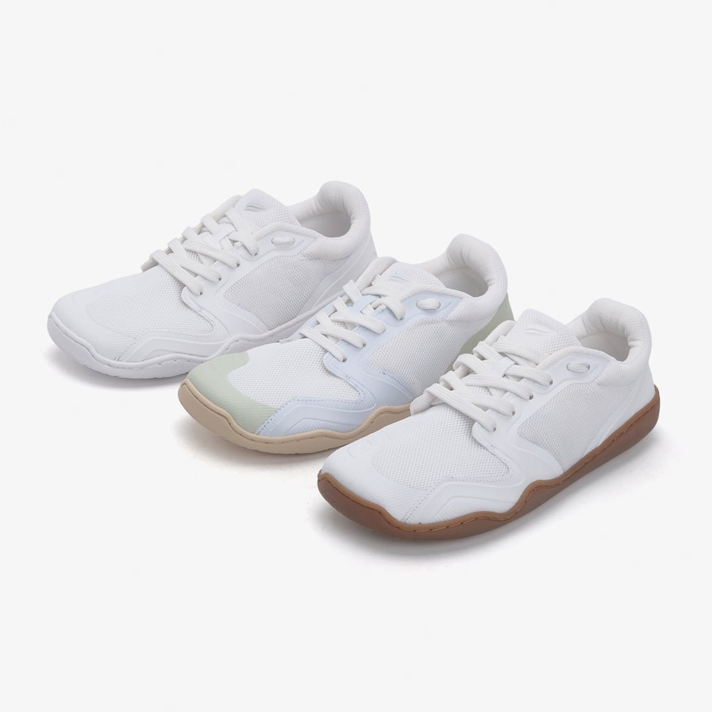 Day 02 Barefoot Sneakers - White – Pyopp Fledge Barefoot