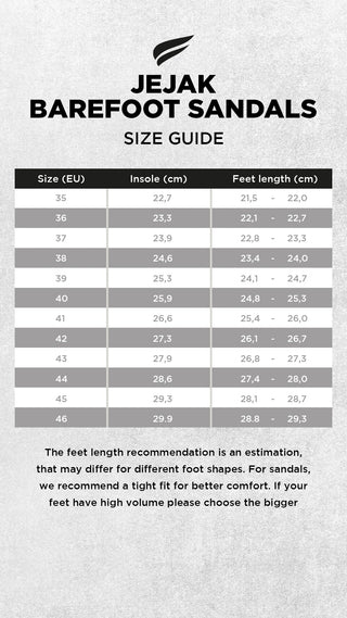 Jejak All Terrains Barefoot Flip Flops X Tirta - Colorway Series - Pyopp Fledge Barefoot