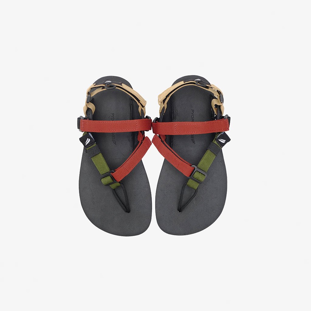 Jejak All Terrains Barefoot Flip Flops X Tirta - Colorway Series - Pyopp Fledge Barefoot