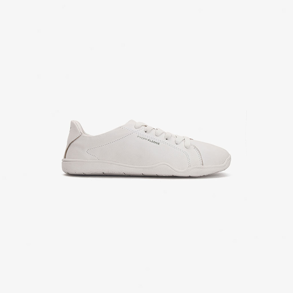 Laju Barefoot Sneakers - White On White - Pyopp Fledge Barefoot