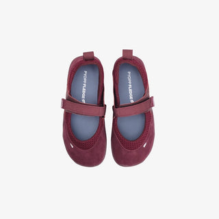 Mary Jane Barefoot Sneakers - Classic Maroon - Pyopp Fledge Barefoot