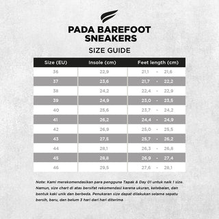 Pada Barefoot Sneakers - Cool Tone Series - Pyopp Fledge Barefoot