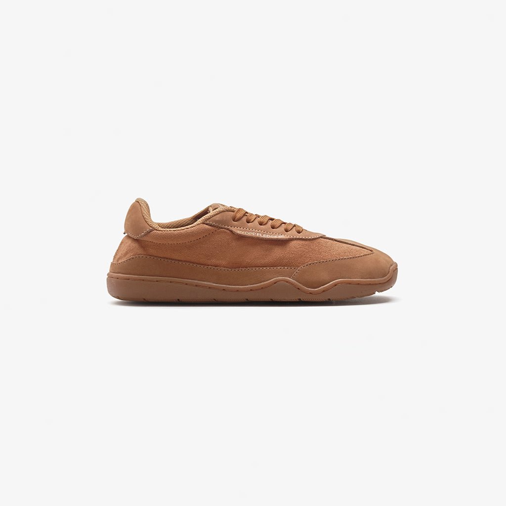 Pada Barefoot Sneakers - Hazelnut On Gum - Pyopp Fledge Barefoot