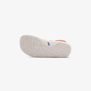 Pada Barefoot Sneakers - Peach Pink On White - Pyopp Fledge Barefoot