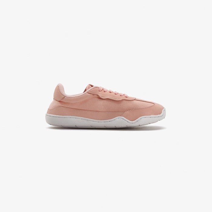 Pada Barefoot Sneakers - Peach Pink On White - Pyopp Fledge Barefoot