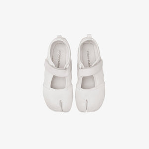 PYOPP FELDGE - Tabi - ku Barefoot Shoes - Classic White - Pyopp Fledge Barefoot