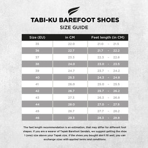 PYOPP FELDGE - Tabi - ku Barefoot Shoes - Classic White - Pyopp Fledge Barefoot