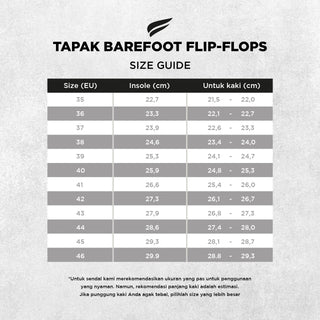 Tapak V1.5 Barefoot Flip Flops - Magma - Pyopp Fledge Barefoot