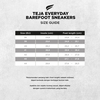 Teja Everyday Barefoot Sneakers X Rayhan Noor - Pyopp Fledge Barefoot