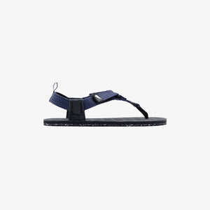 Jelajah Road Barefoot Flip Flops - Orion Blue On Black - Pyopp Fledge Barefoot