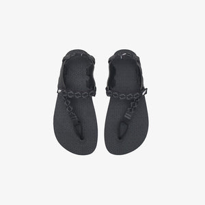 Tapak V1.5 Barefoot Flip Flops - Black - Pyopp Fledge Indonesia